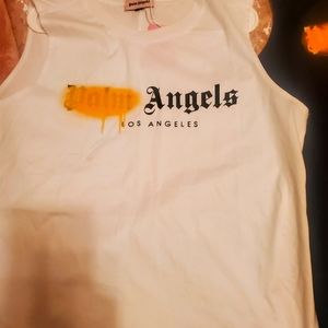 BRAND-NEW LOGO PALM ANGELES SHIRTS BOTH SHIRTS SIZE XL FIT TRUE TO THE SIZE